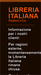Mobile Screenshot of libreriaitaliana.ch