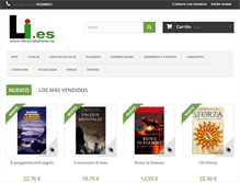 Tablet Screenshot of libreriaitaliana.es